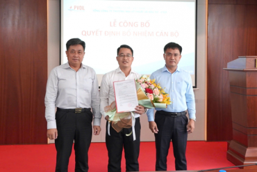 TỔNG CÔNG TY PETEC BỔ NHIỆM TRƯỞNG PHÒNG KẾ HOẠCH - TỔNG HỢP