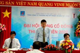ĐẠI HỘI ĐỒNG CỔ ĐÔNG THƯỜNG NIÊN 2020: PETEC NỖ LỰC VƯỢT QUA KHÓ KHĂN, BƯỚC ĐẦU KINH DOANH CÓ LÃI