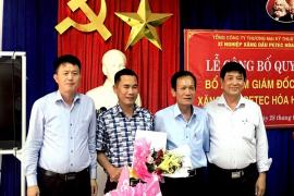 BỔ NHIỆM TÂN GIÁM ĐỐC XÍ NGHIỆP XĂNG DẦU PETEC HÒA HIỆP – ĐÀ NẴNG