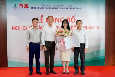PETEC CÔNG BỐ NGHỊ QUYẾT BẦU CHỦ TỊCH HĐQT