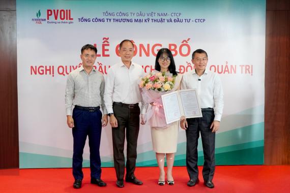 PETEC CÔNG BỐ NGHỊ QUYẾT BẦU CHỦ TỊCH HĐQT