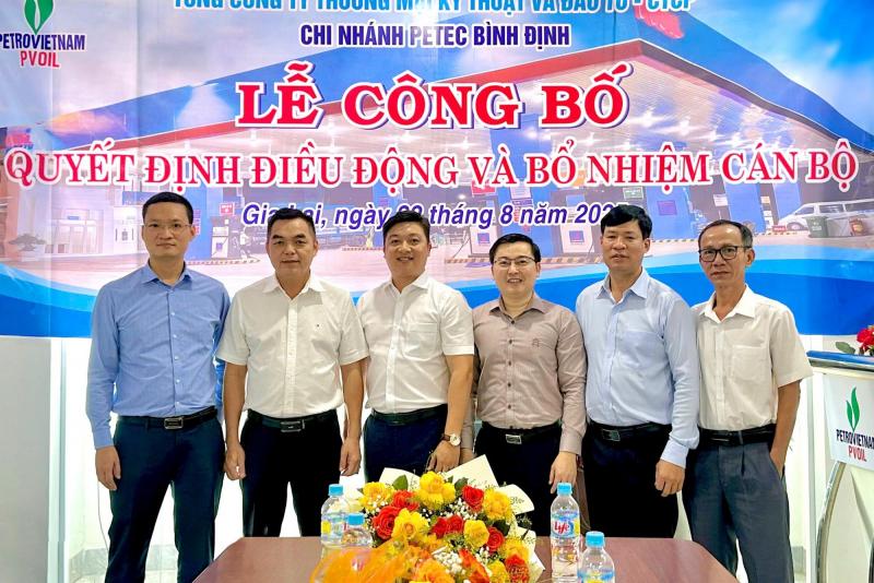 KIỆN TOÀN NHÂN SỰ QUẢN LÝ KHU VỰC MIỀN TRUNG